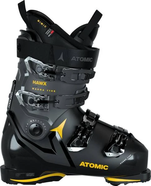 BUTY NARCIARSKIE ATOMIC HAWX MAGNA 110 S Black/Anthracite/Saffron 2023 1 BUTY NARCIARSKIE ATOMIC HAWX MAGNA 110 S Black/Anthracite/Saffron 2023