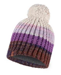 CZAPKA BUFF KNITTED & BAND ALINA Purple 2023