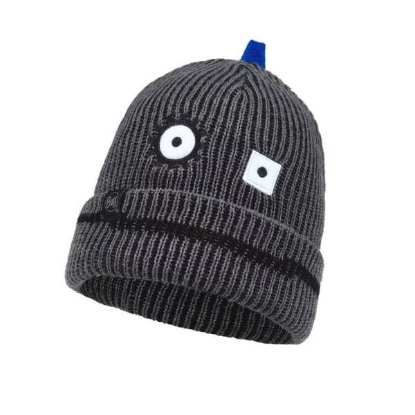CZAPKA BUFF KNITTED & FLEECE HAT FUNN ROBOT Grey 1 CZAPKA BUFF KNITTED & FLEECE HAT FUNN ROBOT Grey