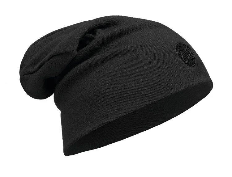 CZAPKA BUFF MERINO HEAVYWEIGHT HAT Solid Black 2023 2 CZAPKA BUFF MERINO HEAVYWEIGHT HAT Solid Black 2023 - obrazek 2