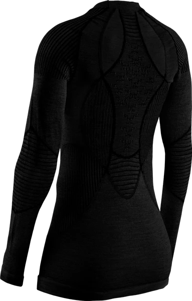 DAMSKA KOSZULKA TERMICZNA X-BIONIC APANI MERINO Black 2023 2 DAMSKA KOSZULKA TERMICZNA X-BIONIC APANI MERINO Black 2023 - obrazek 2