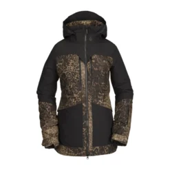 DAMSKA KURTKA SNOWBOARDOWA VOLCOM SHELTER 3D STRETCH Leopard 2022