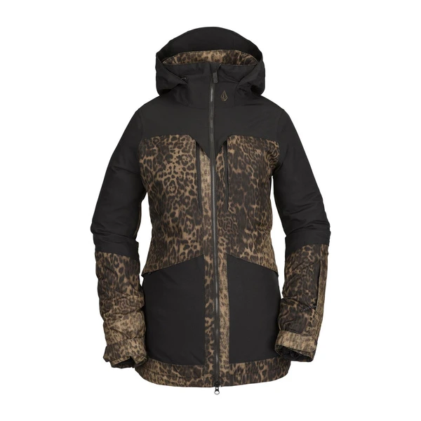 DAMSKA KURTKA SNOWBOARDOWA VOLCOM SHELTER 3D STRETCH Leopard 2022 1 DAMSKA KURTKA SNOWBOARDOWA VOLCOM SHELTER 3D STRETCH Leopard 2022