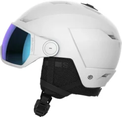 DAMSKI KASK NARCIARSKI SALOMON ICON LT VISOR White 2023 -Smith Shop pol pl DAMSKI KASK NARCIARSKI SALOMON ICON LT VISOR White 2023 16905 3
