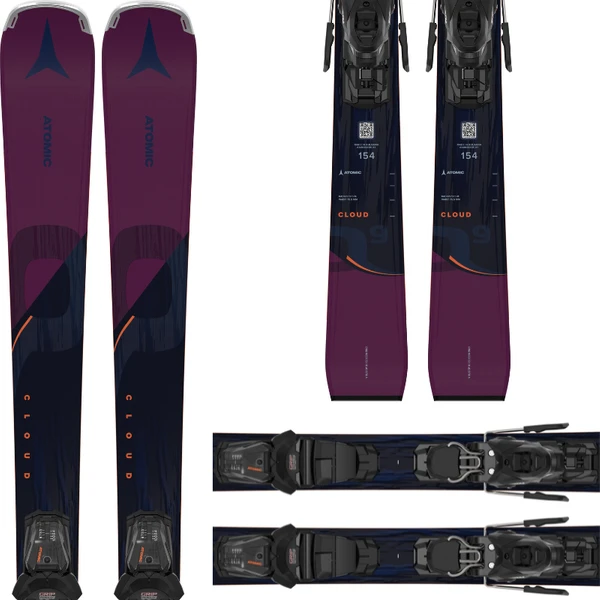 DAMSKIE NARTY ATOMIC CLOUD Q9 + Atomic M10 GW 2023 1 DAMSKIE NARTY ATOMIC CLOUD Q9 + Atomic M10 GW 2023