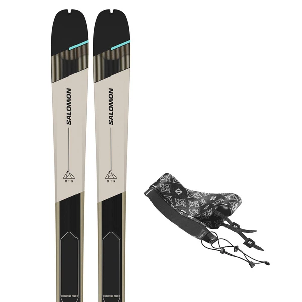 DAMSKIE NARTY SALOMON MTN 86 CARBON + SKINS MTN 86 2023 3 DAMSKIE NARTY SALOMON MTN 86 CARBON + SKINS MTN 86 2023 - obrazek 3