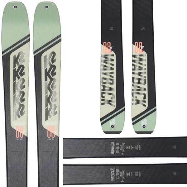 DAMSKIE NARTY SKITUROWE K2 WAYBACK 88 W 2023 1 DAMSKIE NARTY SKITUROWE K2 WAYBACK 88 W 2023