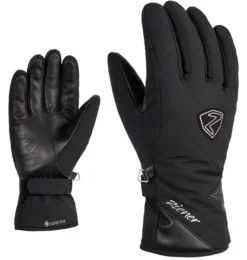 DAMSKIE RĘKAWICE NARCIARSKIE ZIENER KAMEA GTX Black 2023