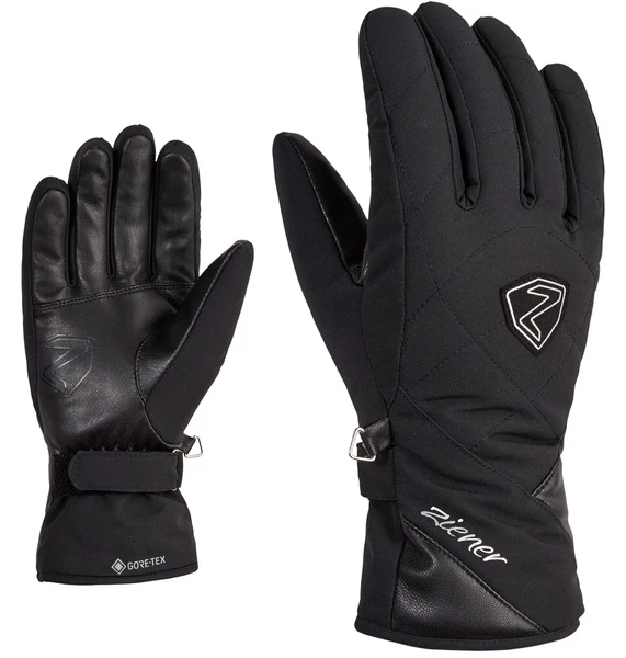 DAMSKIE RĘKAWICE NARCIARSKIE ZIENER KAMEA GTX Black 2023 1 DAMSKIE RĘKAWICE NARCIARSKIE ZIENER KAMEA GTX Black 2023