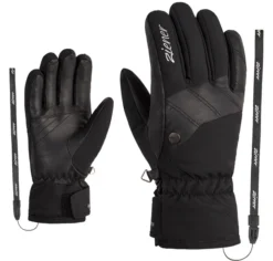 DAMSKIE RĘKAWICE NARCIARSKIE ZIENER KEALA GTX Black 2023
