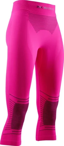 DAMSKIE SPODNIE TERMICZNE 3/4 X-BIONIC ENERGIZER 4.0 Neon Flamingo/Anthracite 2023