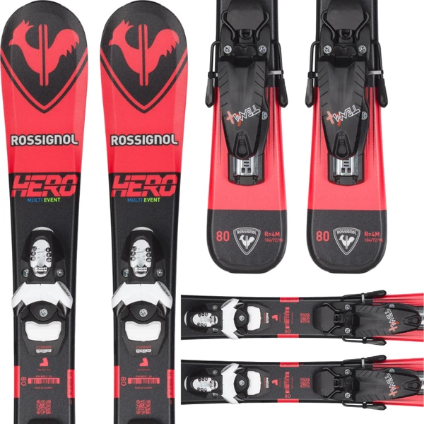 DZIECIĘCE NARTY ROSSIGNOL HERO PRO + TEAM 4 2023 1 DZIECIĘCE NARTY ROSSIGNOL HERO PRO + TEAM 4 2023