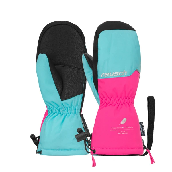 Reusch DZIECIĘCE RĘKAWICE NARCIARSKIE JERRY DOWN R-TEX MITTEN Bachelor Button/Pink 2023 2 Reusch DZIECIĘCE RĘKAWICE NARCIARSKIE JERRY DOWN R-TEX MITTEN Bachelor Button/Pink 2023 - obrazek 2