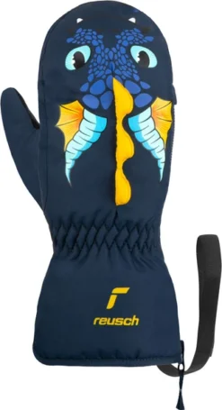 DZIECIĘCE RĘKAWICE NARCIARSKIE REUSCH SWEETY MITTEN Dragon 2023