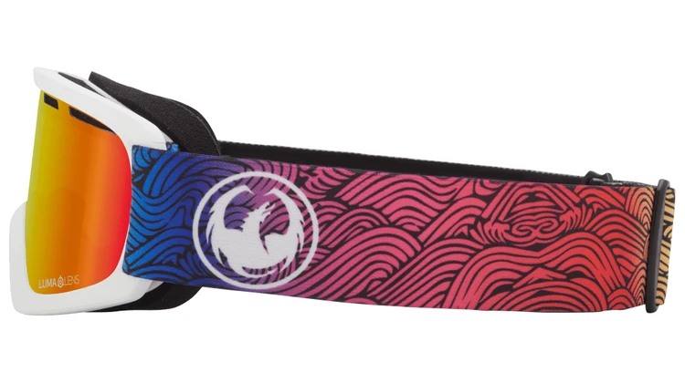 GOGLE DRAGON LIL D Curly/Lumalens Red Ion 2023 3 GOGLE DRAGON LIL D Curly/Lumalens Red Ion 2023 - obrazek 3