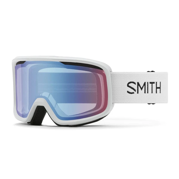 GOGLE SMITH FRONTIER White/Blue Sensor Mirror 2023 1 GOGLE SMITH FRONTIER White/Blue Sensor Mirror 2023