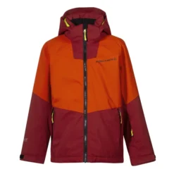 JUNIORSKA KURTKA NARCIARSKA FISCHER BANSKO Tomato Red 2023