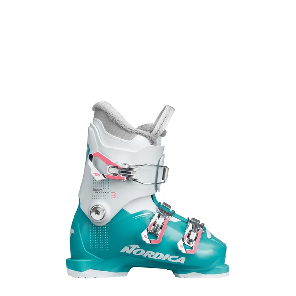 JUNIORSKIE BUTY NARCIARSKIE NORDICA SPEEDMACHINE J3 GIRL Light Blue/White/Pink 2023 1 JUNIORSKIE BUTY NARCIARSKIE NORDICA SPEEDMACHINE J3 GIRL Light Blue/White/Pink 2023