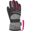 JUNIORSKIE RĘKAWICE NARCIARSKIE REUSCH BOLT GTX® JUNIOR Black/Black Melange/Pink Glo