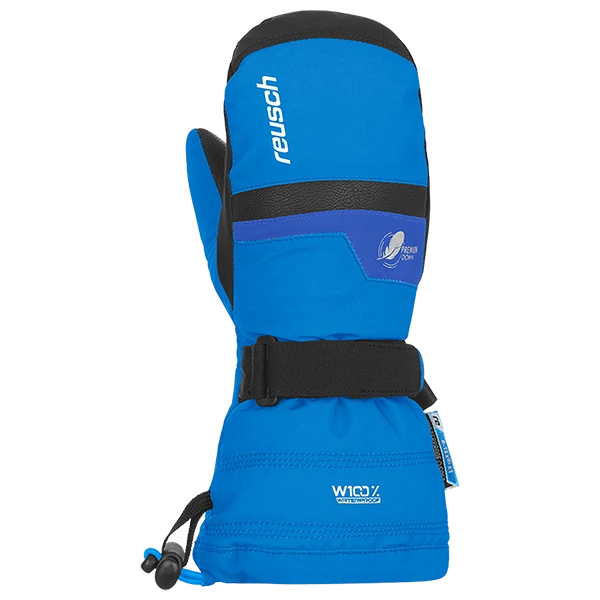 JUNIORSKIE RĘKAWICE NARCIARSKIE REUSCH KADIR DOWN R-TEX® XT Niebieskie 1 JUNIORSKIE RĘKAWICE NARCIARSKIE REUSCH KADIR DOWN R-TEX® XT Niebieskie
