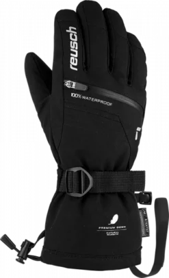 JUNIORSKIE RĘKAWICE NARCIARSKIE REUSCH LANDO R-TEX® XT Black 2023