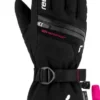 JUNIORSKIE RĘKAWICE NARCIARSKIE REUSCH LANDO R-TEX® XT Black Pink 2023