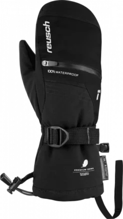 JUNIORSKIE RĘKAWICE NARCIARSKIE REUSCH LANDO R-TEX® XT MITTEN Black