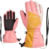 JUNIORSKIE RĘKAWICE NARCIARSKIE ZIENER LAVAL AS Pink Vanilla 2023