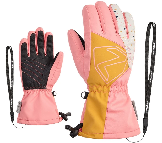 JUNIORSKIE RĘKAWICE NARCIARSKIE ZIENER LAVAL AS Pink Vanilla 2023 1 JUNIORSKIE RĘKAWICE NARCIARSKIE ZIENER LAVAL AS Pink Vanilla 2023