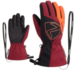 JUNIORSKIE RĘKAWICE NARCIARSKIE ZIENER LAVAL AS Red Cabin 2023
