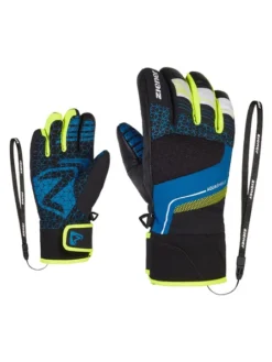 JUNIORSKIE RĘKAWICE NARCIARSKIE ZIENER LONZALO Blue 2023
