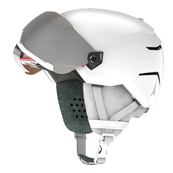 KASK NARCIARSKI DZIECIĘCY ATOMIC SAVOR VISOR White 2023 2 KASK NARCIARSKI DZIECIĘCY ATOMIC SAVOR VISOR White 2023 - obrazek 2