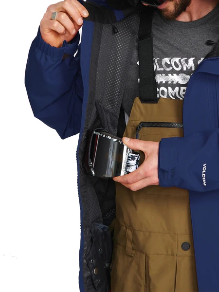 KURTKA SNOWBOARDOWA VOLCOM DUA INS GORE Dark Blue 2023 3 KURTKA SNOWBOARDOWA VOLCOM DUA INS GORE Dark Blue 2023 - obrazek 3