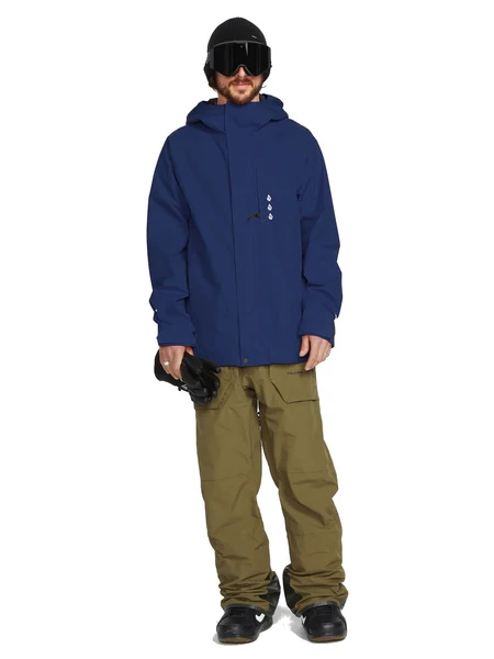 KURTKA SNOWBOARDOWA VOLCOM DUA INS GORE Dark Blue 2023 4 KURTKA SNOWBOARDOWA VOLCOM DUA INS GORE Dark Blue 2023 - obrazek 4