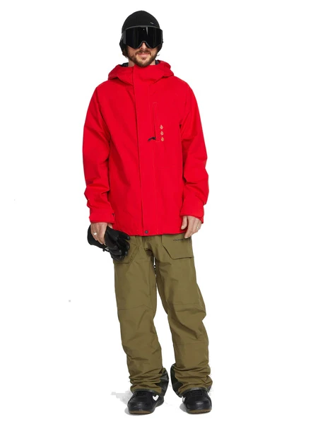 KURTKA SNOWBOARDOWA VOLCOM DUA INS GORE Red 2023 4 KURTKA SNOWBOARDOWA VOLCOM DUA INS GORE Red 2023 - obrazek 4