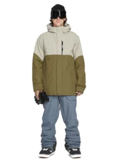 KURTKA SNOWBOARDOWA VOLCOM L INS GORE Dark Khaki 2023 -Smith Shop pol pl KURTKA SNOWBOARDOWA VOLCOM L INS GORE Dark Khaki 2023 17782 4