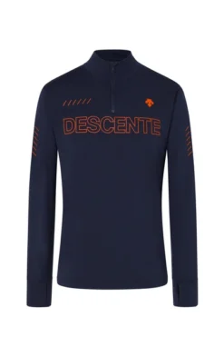 MĘSKI GOLF BLUZA DESCENTE 1/4 ZIP Dark Navy 2023