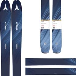 NARTY DAMSKIE ATOMIC BACKLAND 85 W + SKIN 85/86 2023