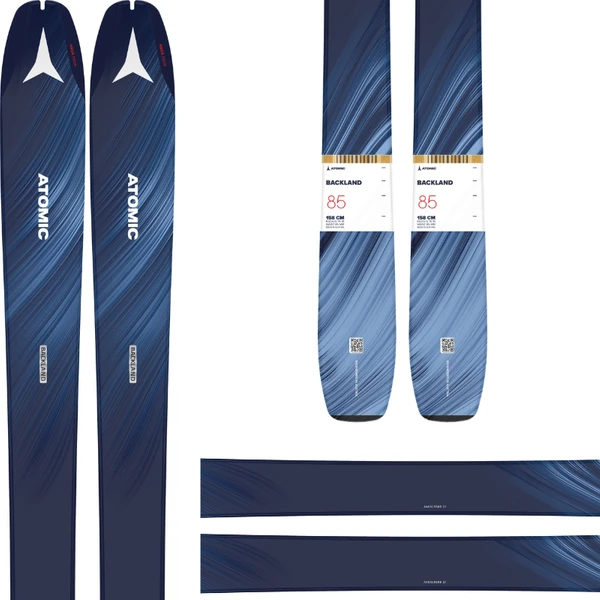 NARTY DAMSKIE ATOMIC BACKLAND 85 W + SKIN 85/86 2023 1 NARTY DAMSKIE ATOMIC BACKLAND 85 W + SKIN 85/86 2023