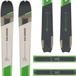 NARTY SALOMON MTN 86 PRO + SKINS MTN 86 2023