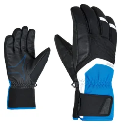 RĘKAWICE NARCIARSKIE ZIENER GALVIN AS® Black/Persian Blue 2023