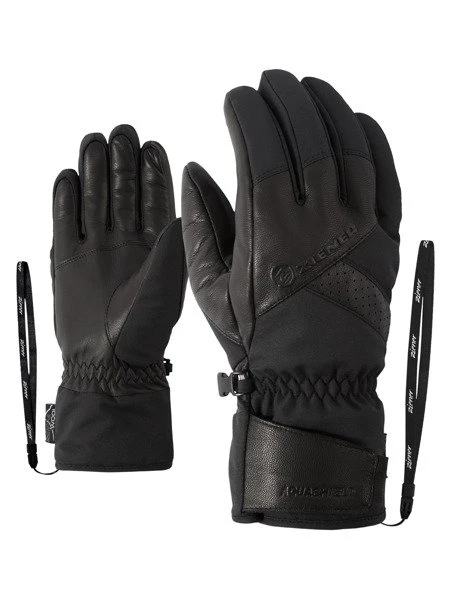 RĘKAWICE NARCIARSKIE ZIENER GETTER AS® AW Black 2022 1 RĘKAWICE NARCIARSKIE ZIENER GETTER AS® AW Black 2022