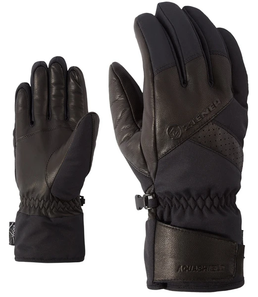 RĘKAWICE NARCIARSKIE ZIENER GETTER AS® AW Black 2023 1 RĘKAWICE NARCIARSKIE ZIENER GETTER AS® AW Black 2023