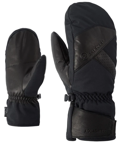 RĘKAWICE NARCIARSKIE ZIENER GETTERO AS® AW MITTEN Black 2023 1 RĘKAWICE NARCIARSKIE ZIENER GETTERO AS® AW MITTEN Black 2023