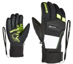 RĘKAWICE NARCIARSKIE ZIENER GIL GTX Gore Black/Poison Yellow 2023