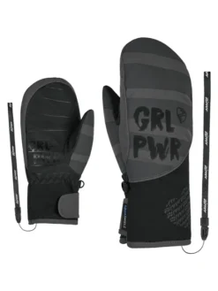 RĘKAWICE NARCIARSKIE ZIENER LIWANI MITT Black 2022