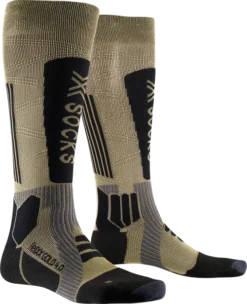 SKARPETY NARCIARSKIE X-SOCKS HELIXX GOLD 4.0 Gold/Black