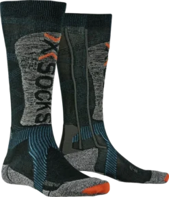 SKARPETY NARCIARSKIE X-SOCKS SKI ENERGIZER Petrol/Grey 2023