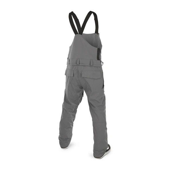 SPODNIE SNOWBOARDOWE VOLCOM ROAN BIB OVERALL Dark Grey 2023 2 SPODNIE SNOWBOARDOWE VOLCOM ROAN BIB OVERALL Dark Grey 2023 - obrazek 2