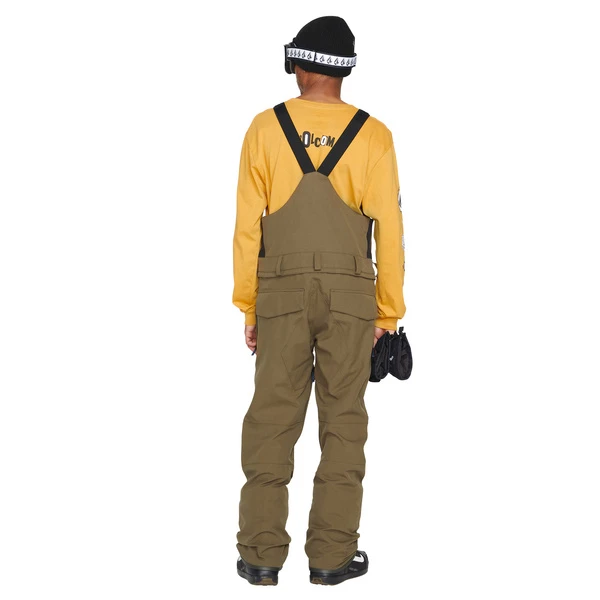 SPODNIE SNOWBOARDOWE VOLCOM ROAN BIB OVERALL Dark Teak 2023 5 SPODNIE SNOWBOARDOWE VOLCOM ROAN BIB OVERALL Dark Teak 2023 - obrazek 5